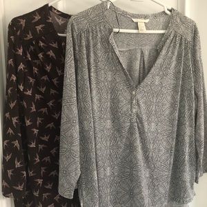 2 ladies blouses - H&M